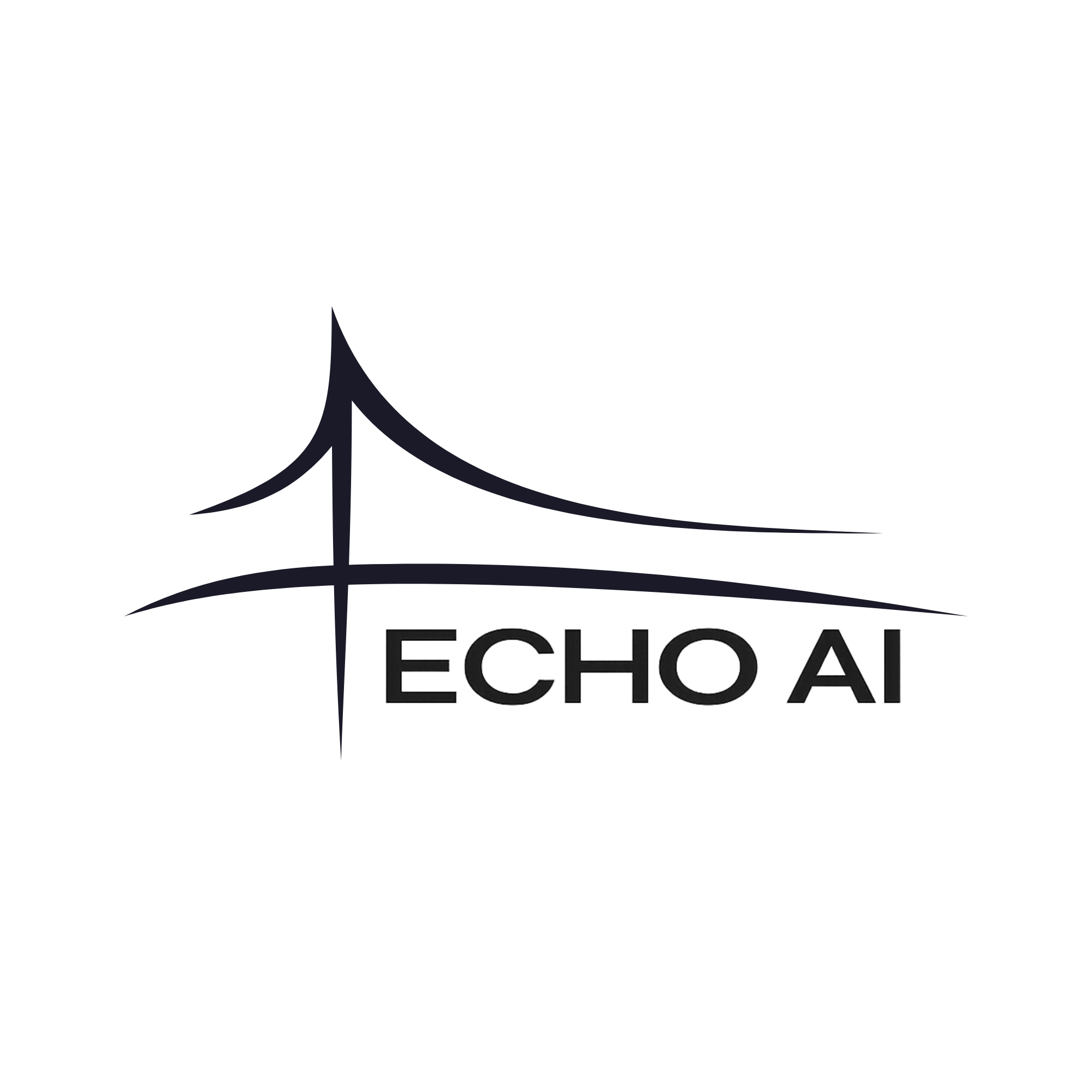ECHO AI — Logo negru
